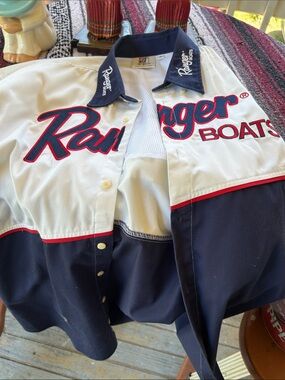Vintage ranger boats button down